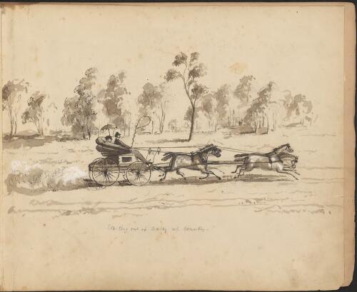 Starting out of Dalby up country, [Queensland] [picture] / R. W. Stuart