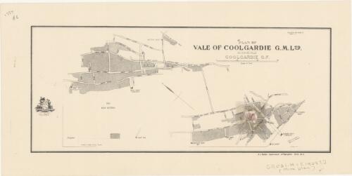 Plan of Vale of Coolgardie G.M. Ltd., Bonnievale, [ie. Bonnie Vale] Coolgardie G.F. [cartographic material]