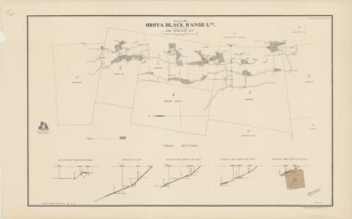 Plan of Oroya Black Range Ltd., Sandstone, East Murchison G.F. [cartographic material]