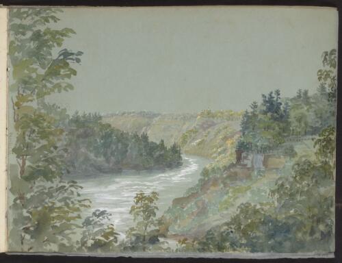 Below the whirlpool, Niagara [picture] / R. W. Stuart