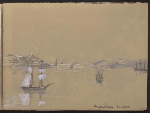 Queenstown Harbor, [Queenstown, New Zealand,1] [picture] / R. W. Stuart