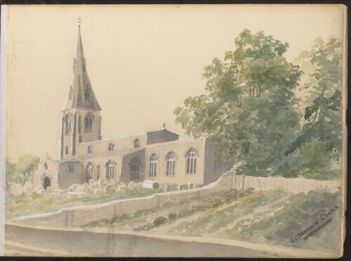 Cottesmore church, [Rutland, England] [picture] / R. W. Stuart
