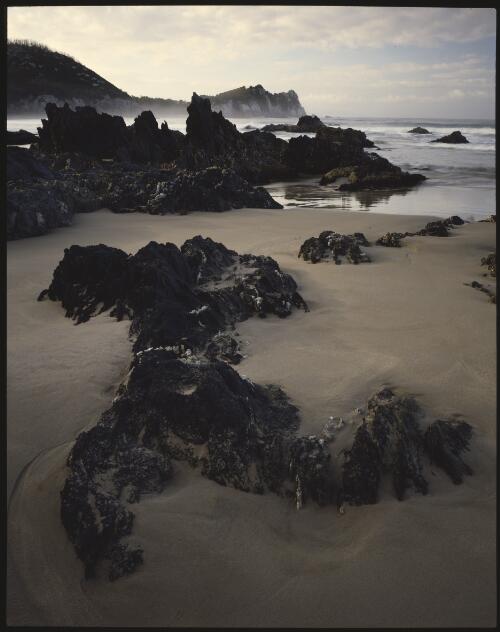Ketchem Bay, south coast, Tasmania, 1995?, 1 [transparency] / Peter Dombrovskis