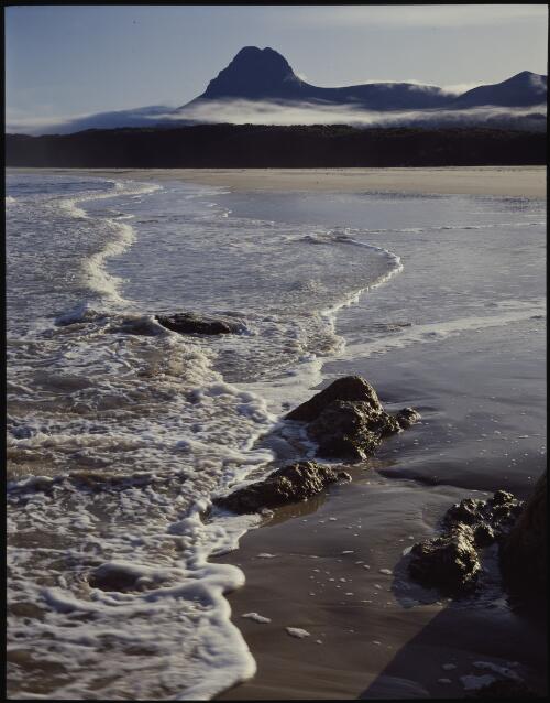 Precipitous Bluff, south coast, Tasmania, 1987, 1 [transparency] / Peter Dombrovskis