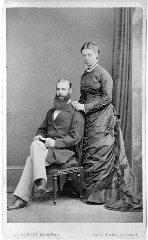 Portrait of George and Mary de Salis, ca. 1880 [picture] / J. Hubert Newman