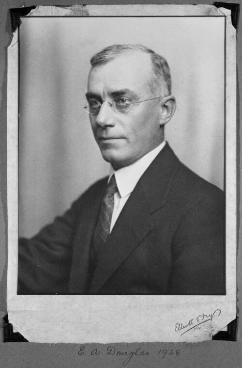 Portrait of Edward Archibald Douglas, 1928 [picture] / Elliott & Fry