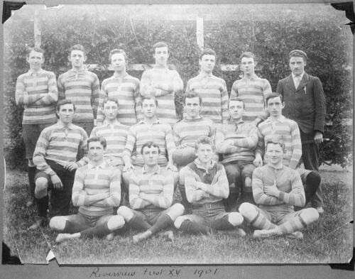 St. Ignatius' College, Riverview, New South Wales, first XV rugby team, 1901 [picture]