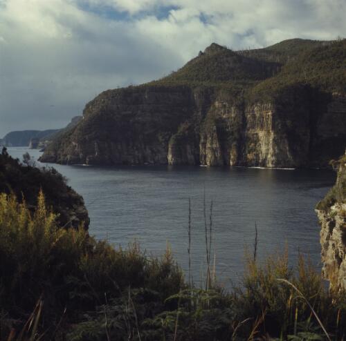 Tasman Peninsula, Tasmania, 1973?, 1 [transparency] / Peter Dombrovskis
