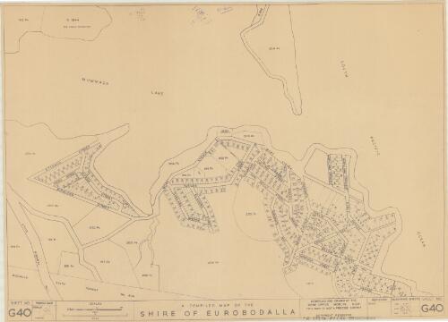 A compiled map of the Shire of Eurobodalla [cartographic material] / compiled and drawn at the Shire Office, Moruya, N.S.W