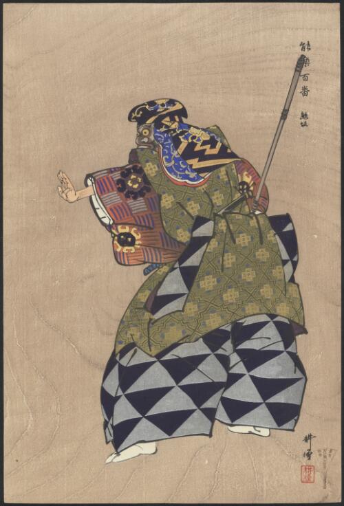 Nōgaku hyakuban [picture] : Kumasaka