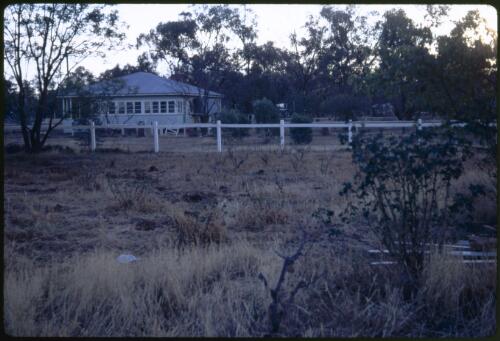 The former rose garden at Murrin Bridge, New South Wales, 1969 [transparency] / Phil Wilding