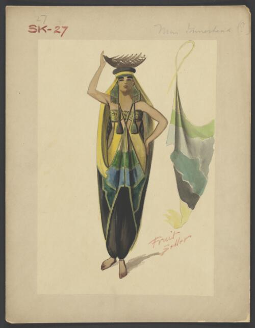 Chu Chin Chow costume designs, His Majesty's Theatre, London, ca. 1916 [picture] / Percy Anderson