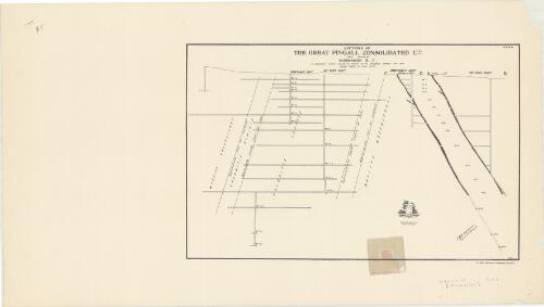 Sections of the Great Fingall Consolidated Ltd., Day Dawn, Murchison G.F. [cartographic material] : to accompany Annual Progress report of the Geological Survey for 1909