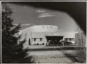Exterior view of the Civic Theatre, Mort Street, Canberra, ca. 1945 [picture] / Department of Information