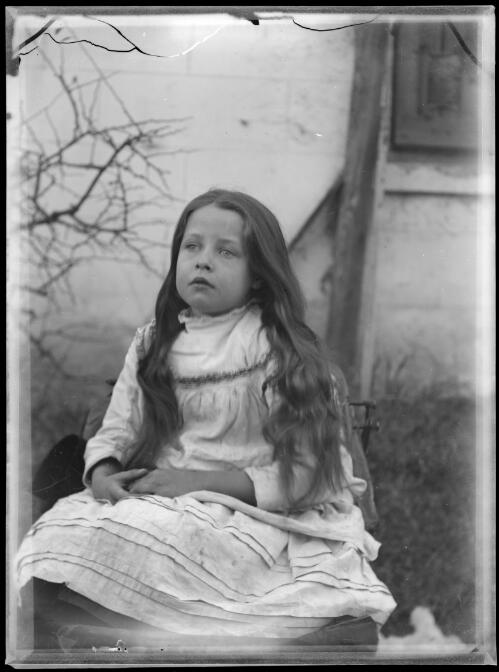 A young Charlotte De Salis, Cuppacumbalong, Australian Capital Territory, ca. 1893 [picture]