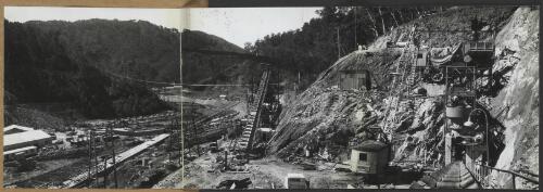 Geehi Dam area rock processing plant, Snowy Mountains, New South Wales, October 1962 [picture] / Thiess Bros Pty Ltd