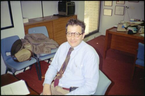Portrait of Professor David Cooper, Director HIV Medicine Unit, St. Vincent's Hospital, Sydney, NSW, 1993, 1 [picture] / Stewart Harris