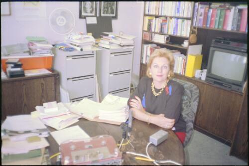 Portrait of Ita Buttrose, Chairperson of the National Advisory Committee on AIDS (NACAIDS) from 1984 to 1988, 1993, 3 [picture] / Stewart Harris