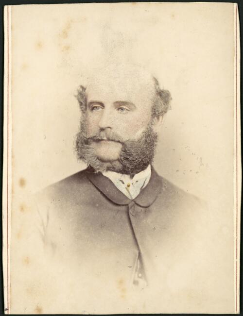 Portrait of Sir Charles McMahon, ca. 1870s [picture] / Johnstone, O'Shannessy & Co
