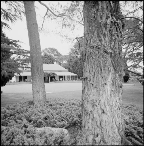 Lanyon Homestead at a distance, Tharwa, Australian Capital Territory, ca. 1970 [picture] / Wes Stacey