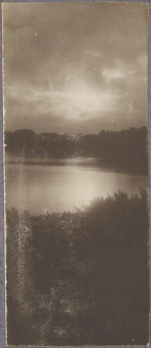 Evening over a lake on Rottnest Island, Western Australia, ca. 1915 [picture] / Karl Lehmann