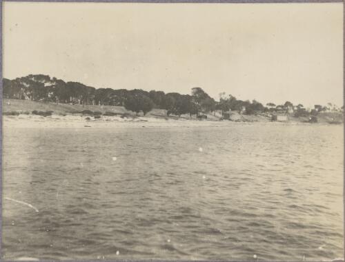 Beach near the concentration camp, Rottnest Island, Western Australia, ca. 1915 [picture] / Karl Lehmann