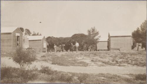 Section of the camp, Rottnest Island, Western Australia, ca. 1915 [picture] / Karl Lehmann