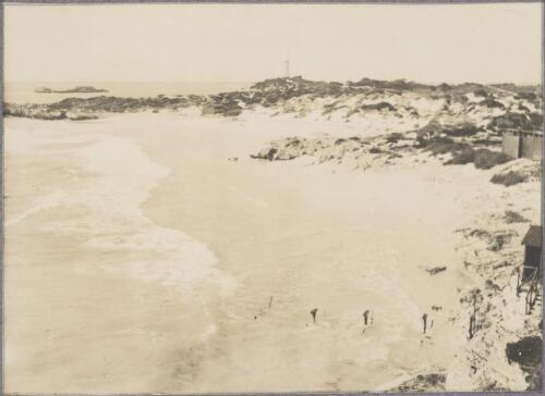 Beach at Rottnest Island, Western Australia, ca. 1915 [picture] / Karl Lehmann