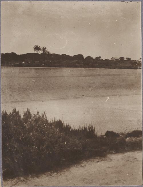 Salt lake on Rottnest Island, Western Australia, ca. 1915, 1 [picture] / Karl Lehmann