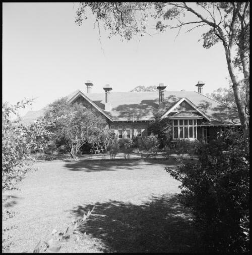 View from garden of Dobikin Homestead, Moree, New South Wales, ca. 1970 [picture] / Wes Stacey