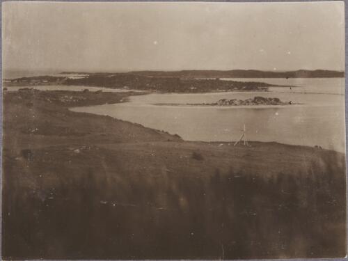 Salt lakes on Rottnest Island, Western Australia, ca. 1915, 1 [picture] / Karl Lehmann