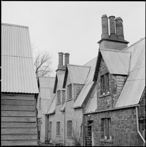 Rear view of the Grange, Campbell Town, Tasmania, ca. 1970 [picture] / Wes Stacey