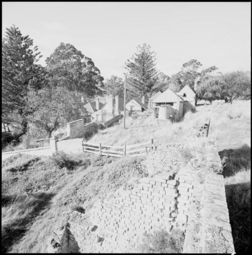 Cottages at the former penal settlement site, Port Arthur, Tasmania, ca. 1970 [picture] / Wes Stacey