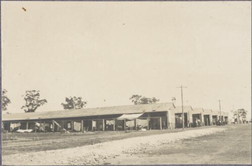 Detention barracks at Holsworthy internment camp, New South Wales, ca.1917, 1 [picture]