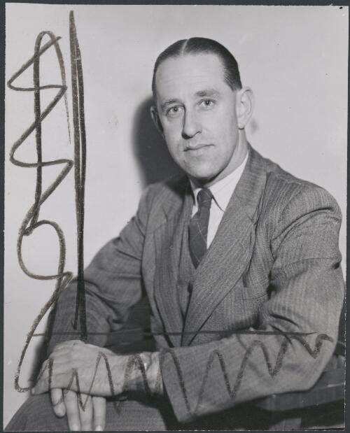 Portrait of Doctor John Allan Dulhunty, geologist, 1948? [picture] / Dept. of Information