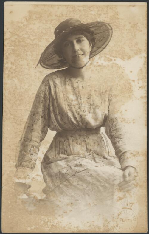Ida, George's wife, Perth, Western Australia, 1920 [picture] / Bartletto Studio