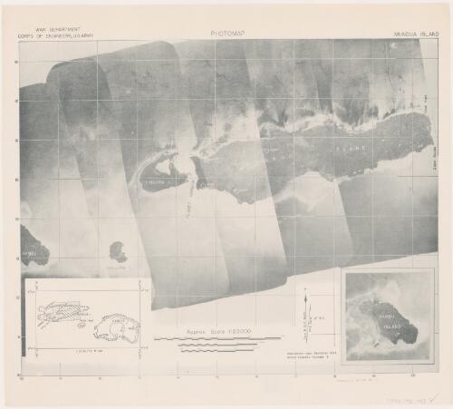 Photomap Mundua Island / reproduced by 69th Engr Topo Co