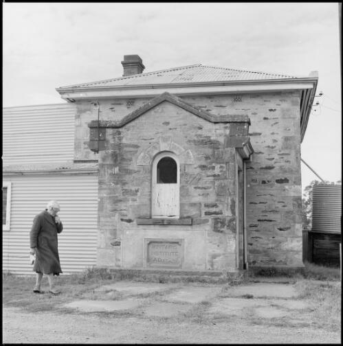 Town hall, Mintaro, South Australia, ca. 1970 [picture] / Wes Stacey