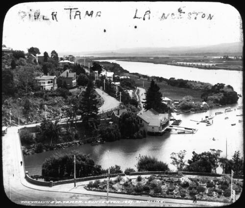 Trevallyn and Tamar River, Launceston, Tasmania [transparency] / Spurling