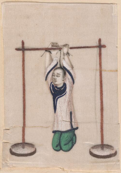 [Qing dai xing fa hua ji. Zan xing = Crime and punishment under the Qing dynasty. Finger press]