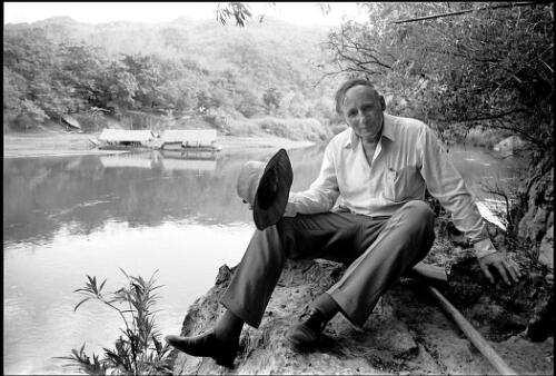 Sir Edward Dunlop, River Kwai, Thailand, 1987 [picture] / Robert McFarlane