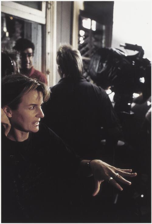 Director Gillian Armstrong on the set of The Last Days of Chez Nous, Sydney, 1992 / Robert McFarlane