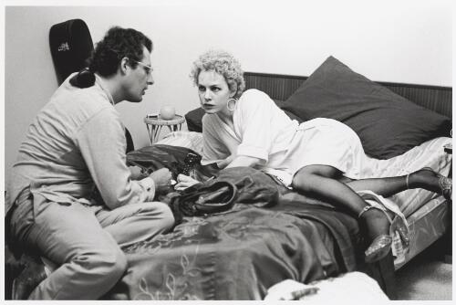 John Duigan and Judy Davis on the set of Winter of Our Dreams, Sydney, 1981 / Robert McFarlane