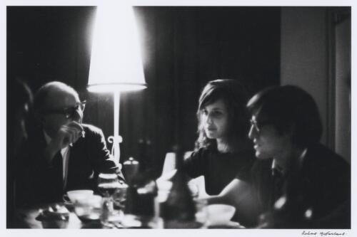 Donald Horne having dinner with friends, approximately 1965 / Robert McFarlane