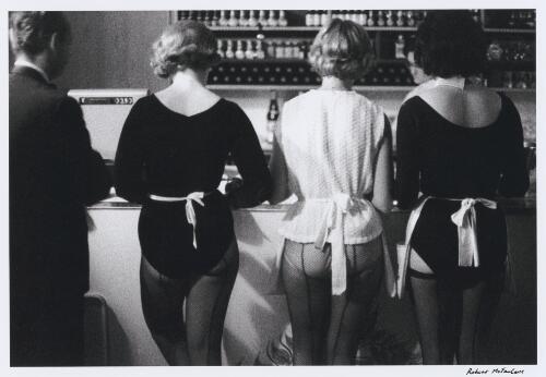 Bar staff at Madame's club, King Cross, Sydney, 1966 / Robert McFarlane