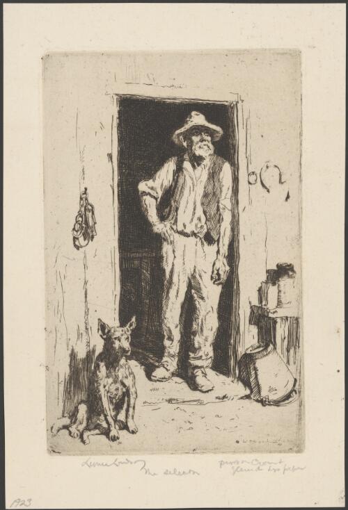 The selector, 1923 [picture] / Lionel Lindsay