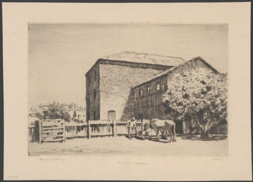 Old mill, Carcoar, New South Wales [picture] / Lionel Lindsay