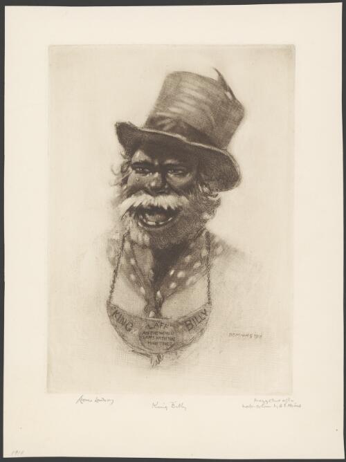 King Billy after B.E. Minns [picture] / Lionel Lindsay