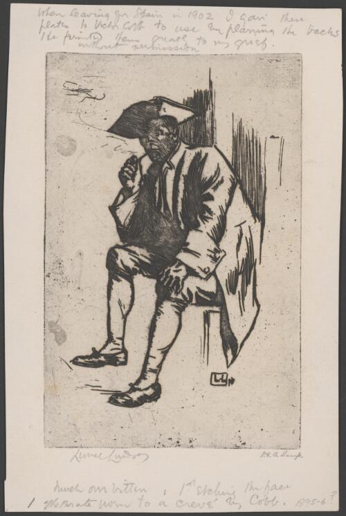 The pirate [picture] / Lionel Lindsay