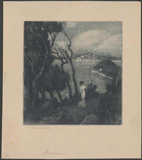 Cremorne  Point, Sydney Harbour,  1910 [picture] / Lionel Lindsay